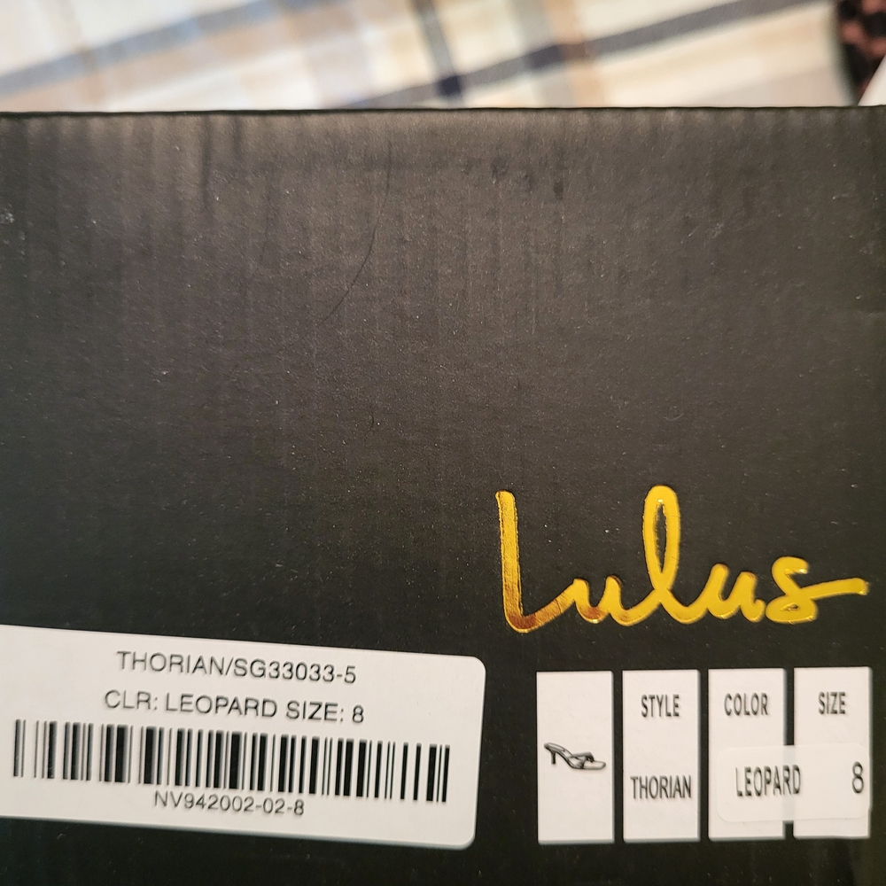 Lulu's Brown Leopard Print Women's Sandals - Picture 4 of 4
